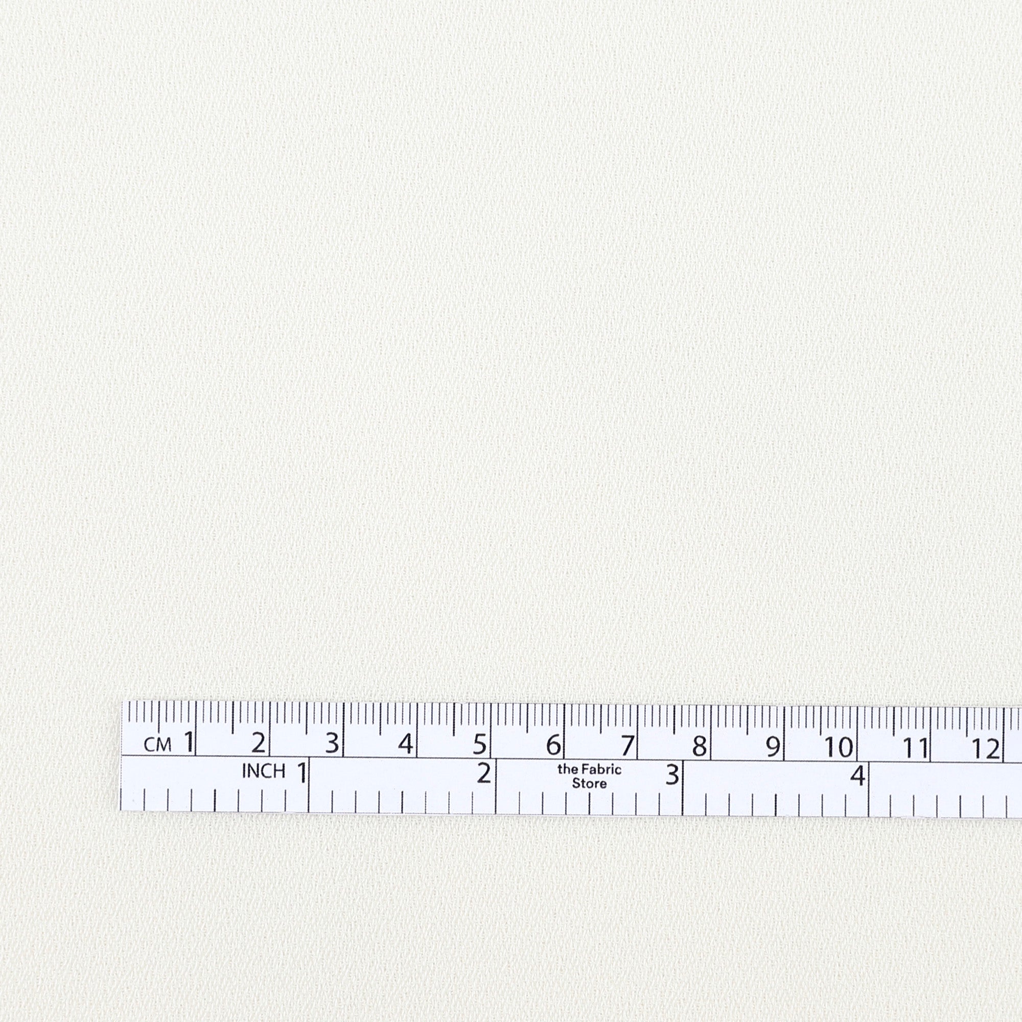 Midweight Recycled Poly Crepe - Ivory