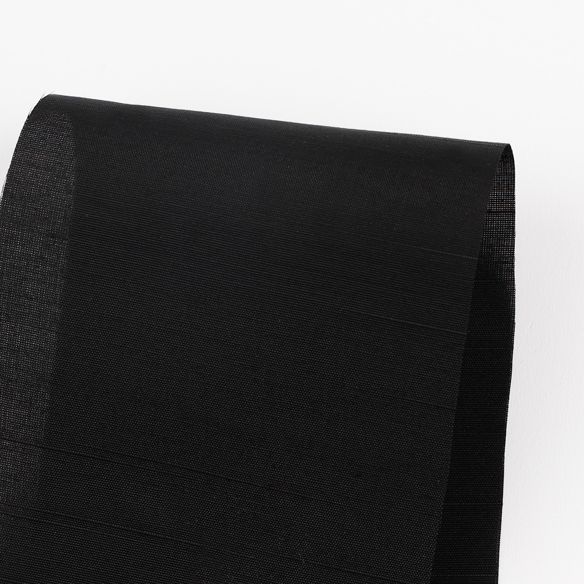 Slubby Linen / Rayon - Black