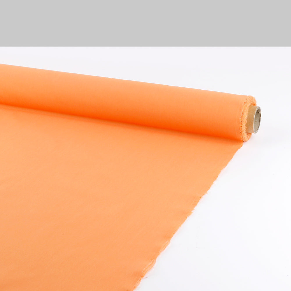 Organic Cotton Shirting - Cantaloupe