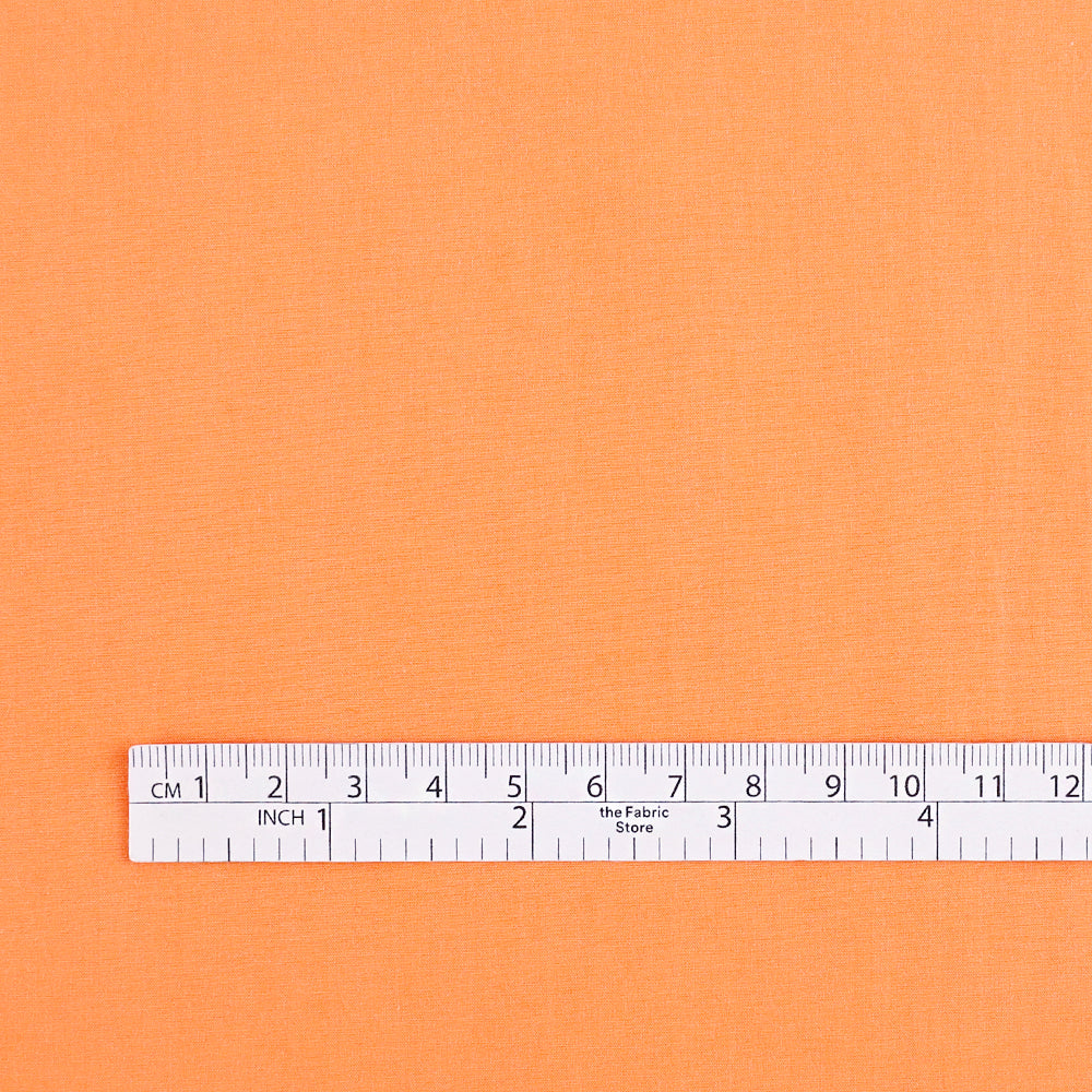 Organic Cotton Shirting - Cantaloupe