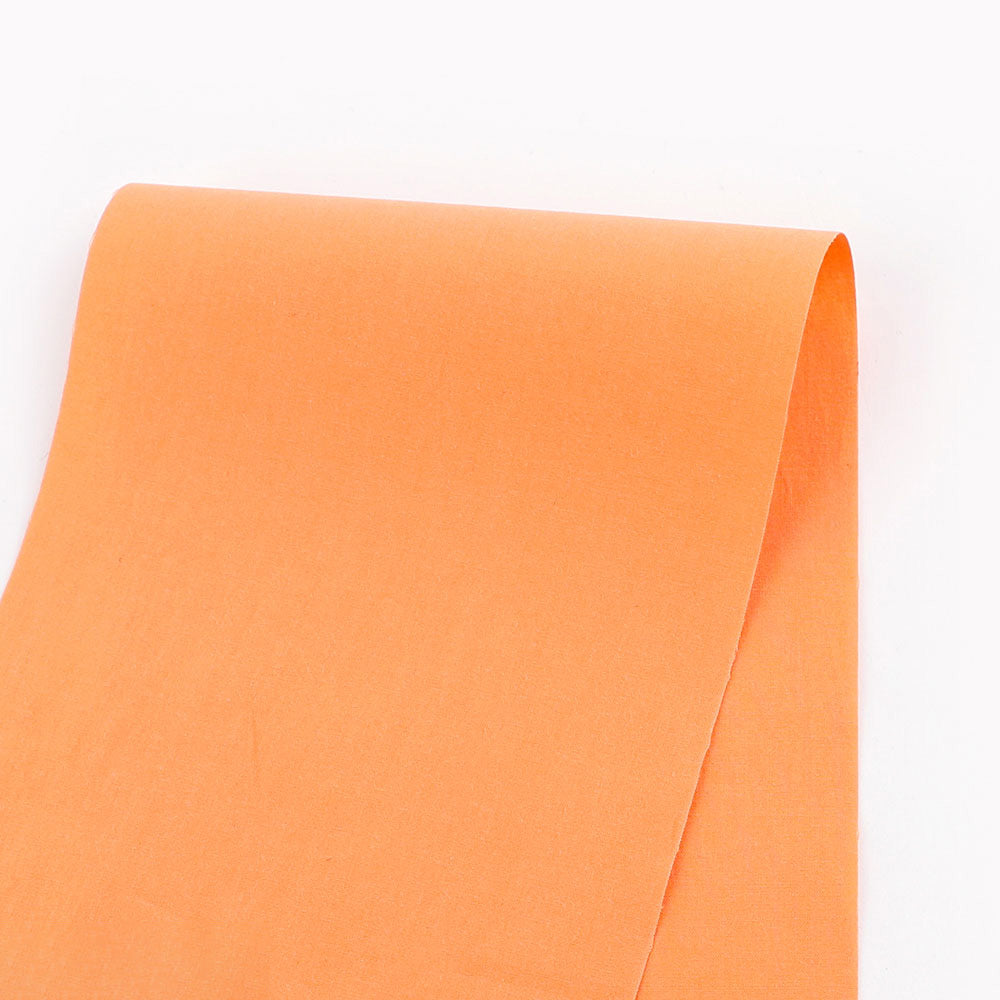 Organic Cotton Shirting - Cantaloupe