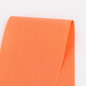 Midweight Linen - Tangerine Tango (remnant)