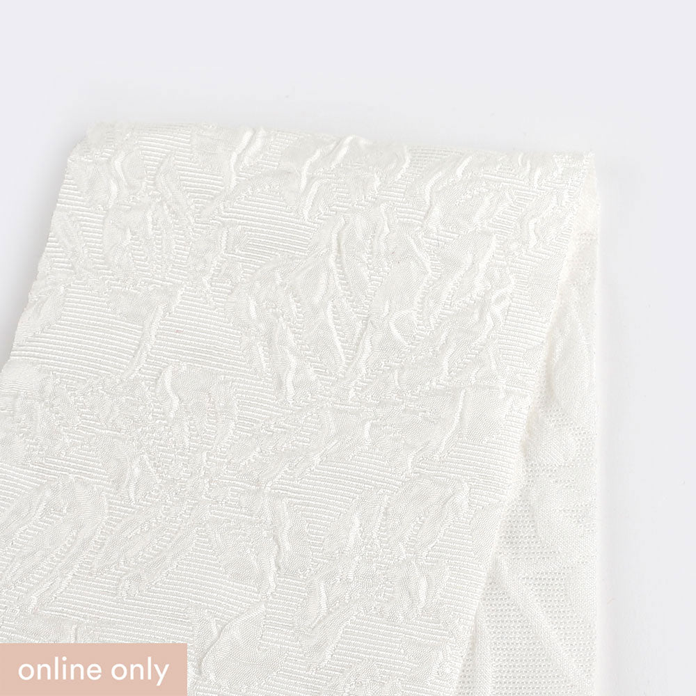 Cosmos Cloque Jacquard - Ivory
