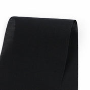 Thread Stripe Silk / Cotton - Black (remnant)