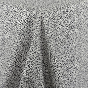 Tiny Ditsy Floral Cotton Voile - Black