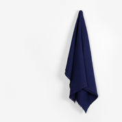 Pure Cotton Tweed - Bright Navy