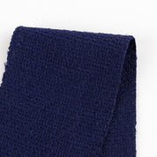 Pure Cotton Tweed - Bright Navy