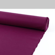 Stretch Wool Blend Twill - Berry
