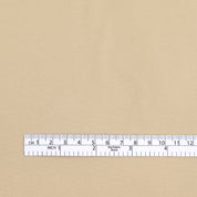 Peachy Stretch Cotton Twill - Beige