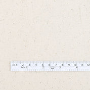 Upcycled Midweight Cotton Twill - Natural Fleck