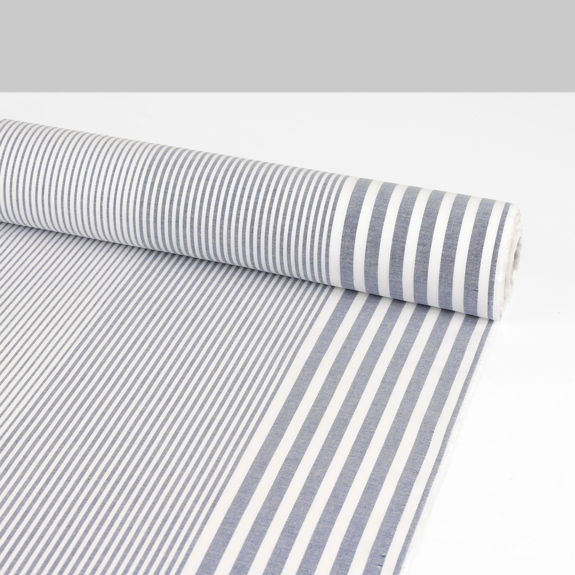 Big Little Cotton Stripe - Denim