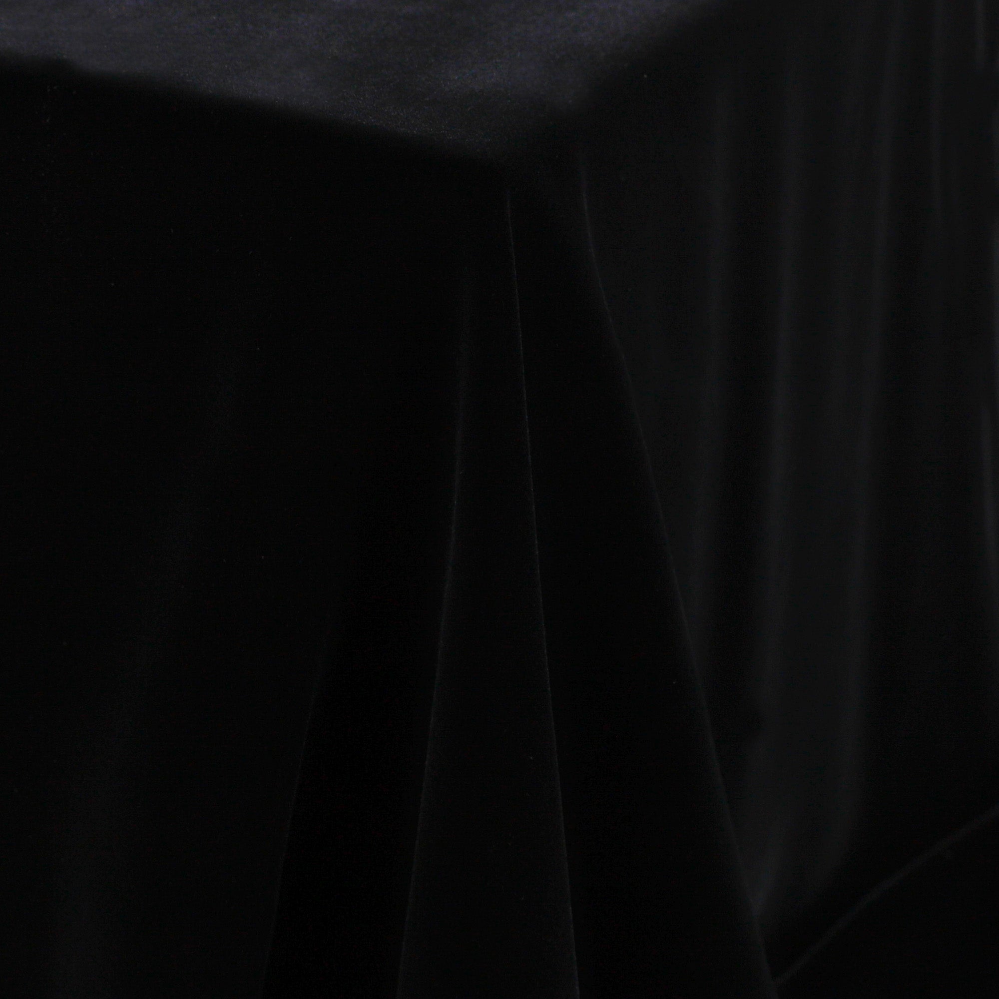 Mulberry Silk / Viscose Velvet - Black