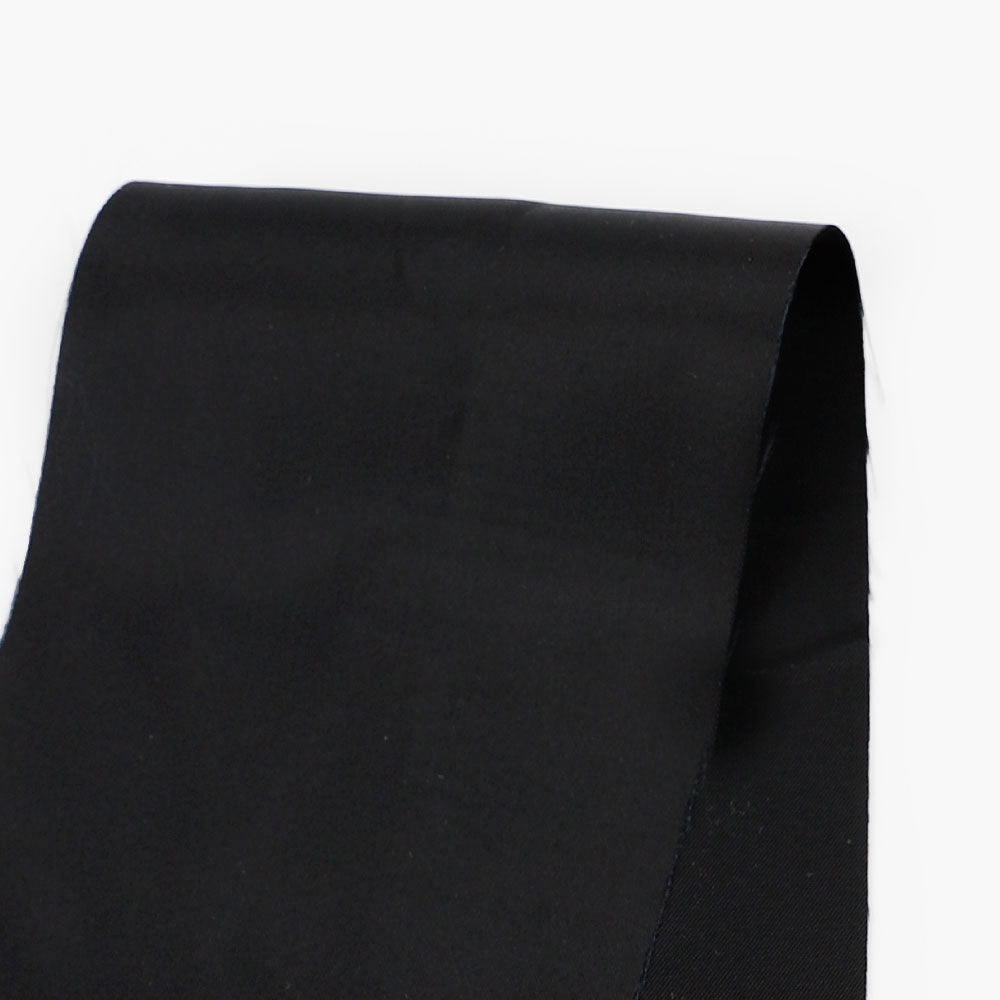 Viscose Satin Lining - Black