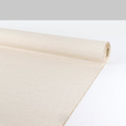 Weft Twill Stripe Linen / Cotton - Almond (remnant)