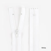 Dress Zips - 55cm - White