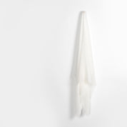 Sheer Silk Georgette - White