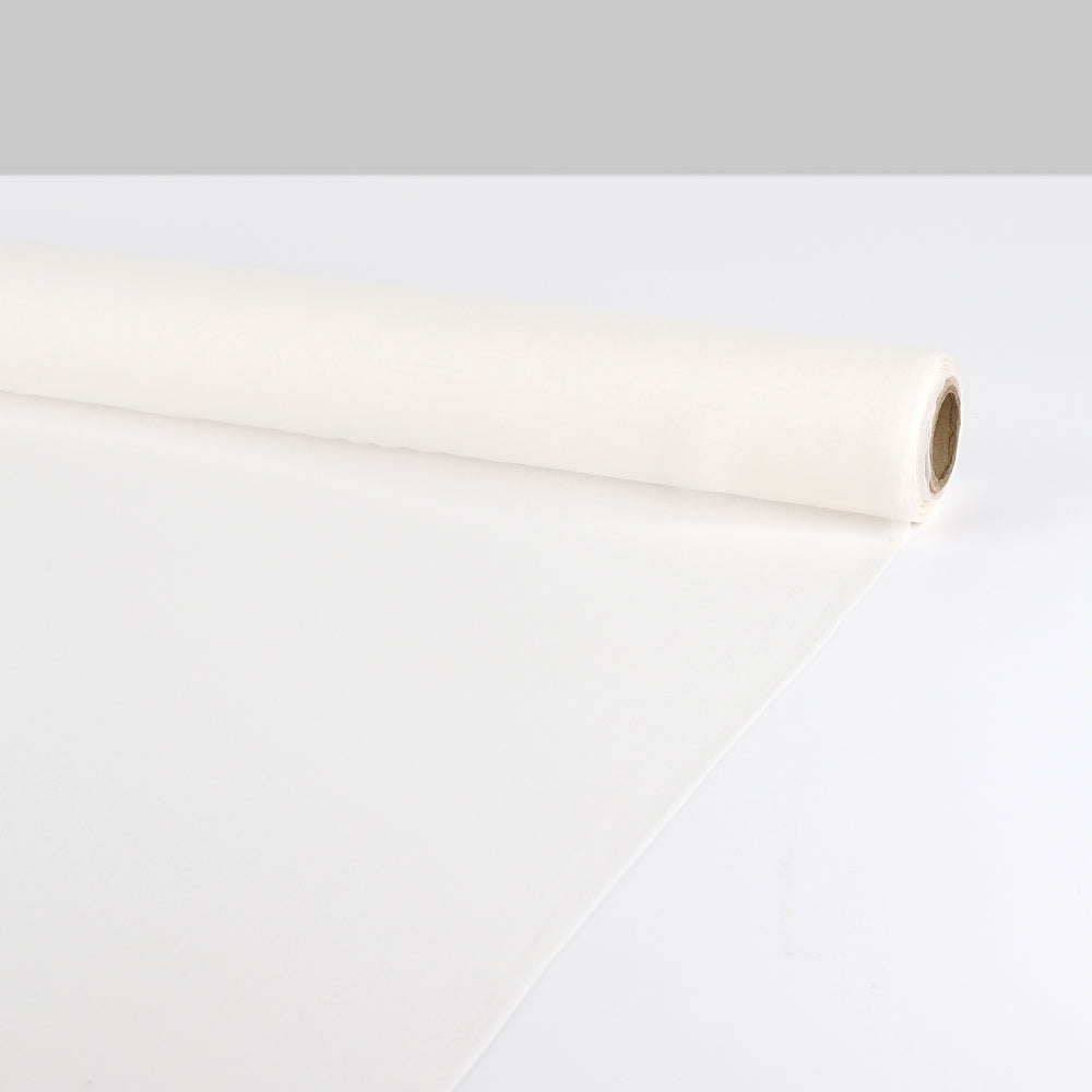 Sheer Silk Georgette - White