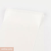 Sheer Silk Georgette - White