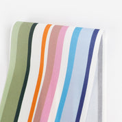 Wobble Stripe Cotton Poplin - Summer