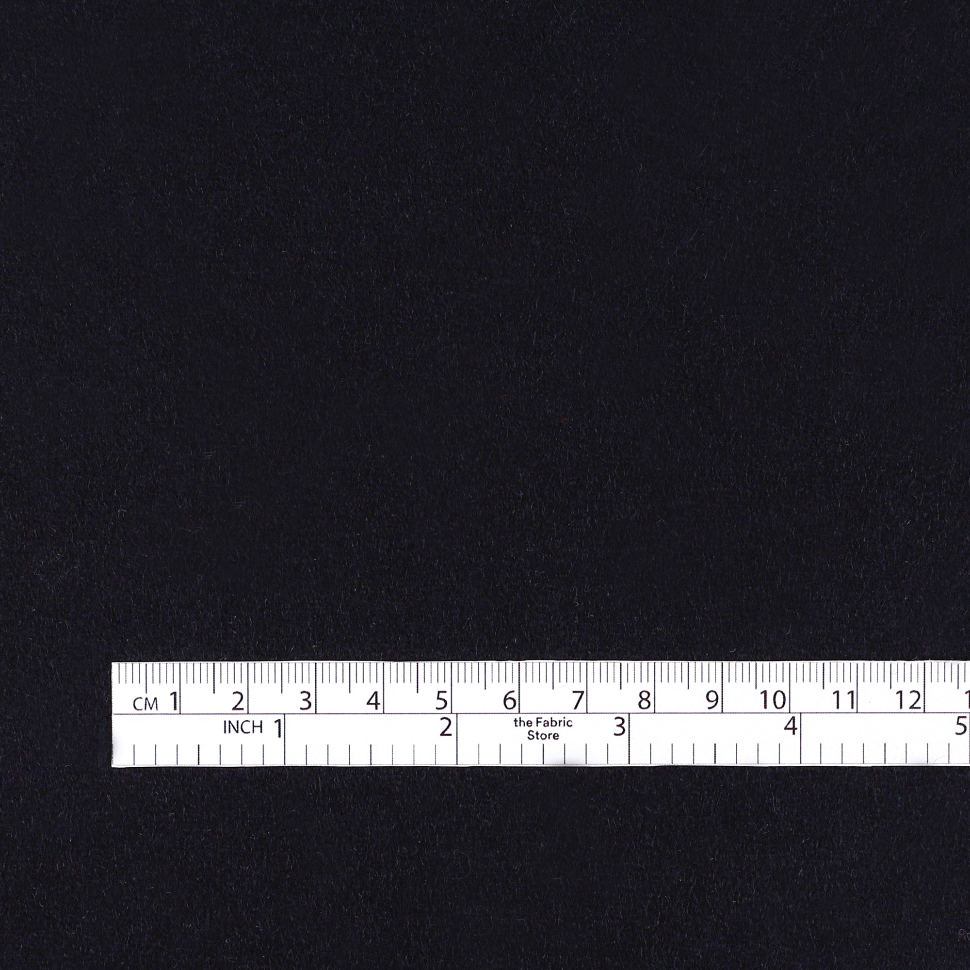 Wool/Nylon Melton - Midnight