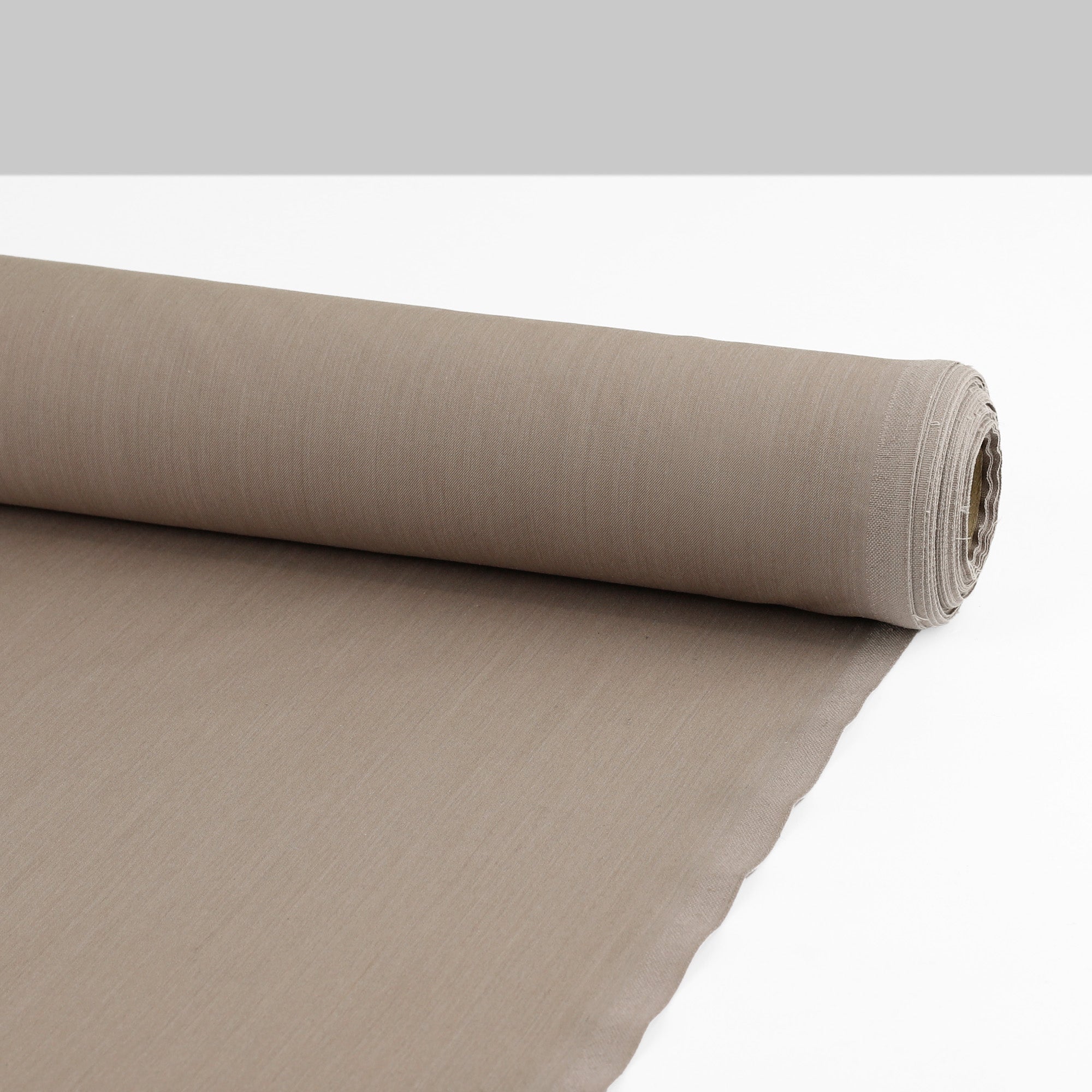 Striated Wool Blend Twill - Dusty Mauve
