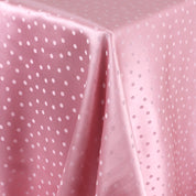 Reversible Polkadot Silk/ Viscose Satin - Clematis
