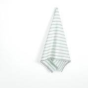 Track Stripe Linen - Cilantro