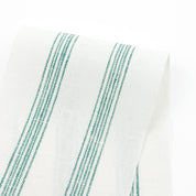 Track Stripe Linen - Cilantro