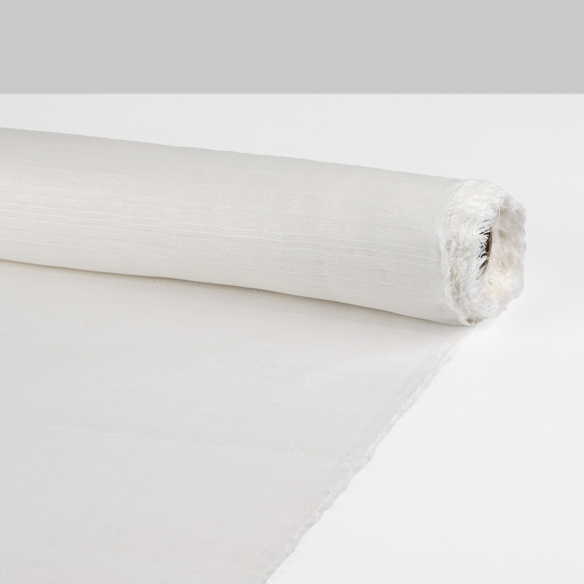 Sheer Cotton Cottage Stripe - Ivory