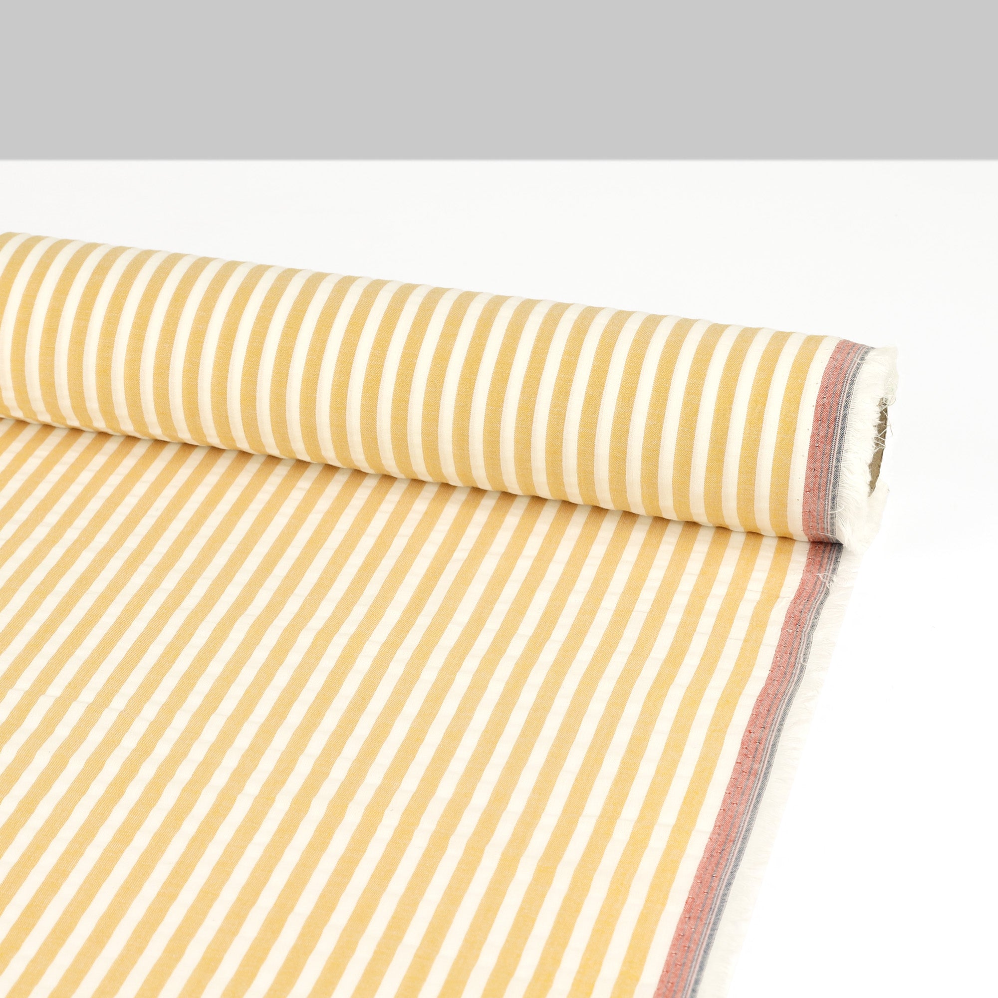 Sunshine Cotton/Rayon Stripe - Golden