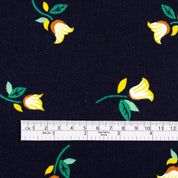 Cute Tulip Linen - Ink