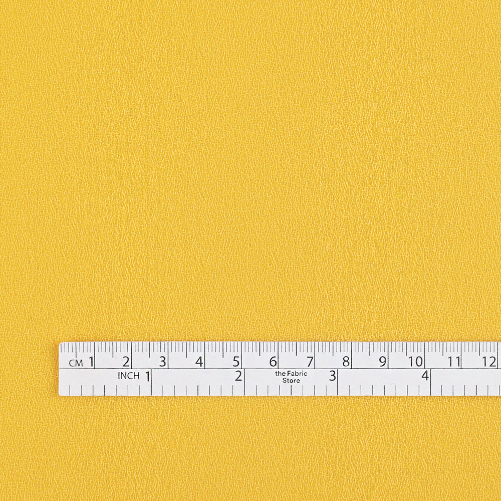 Pure Wool Crepe Suiting - Sunflower