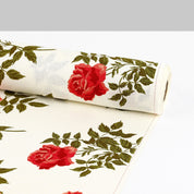 Classic Rose Linen - Cream
