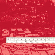 Townlet Viscose Crepe - Pomegranate