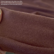 Brushed Wool/Nylon Coating - Ganache