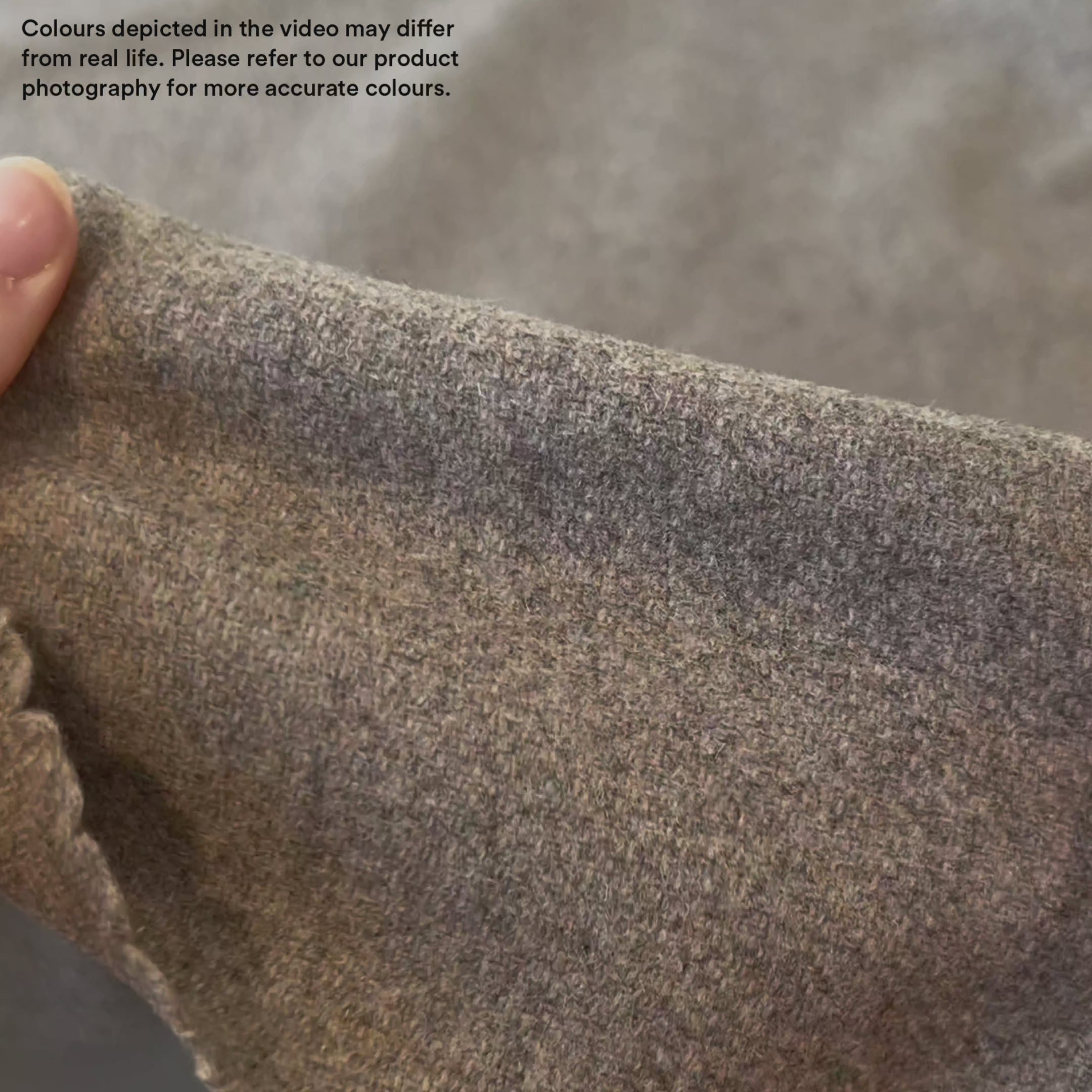 Wool/Nylon Coating - Shale