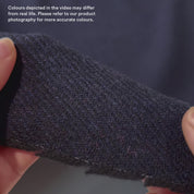 Woolly Twill Coating - Night Sky