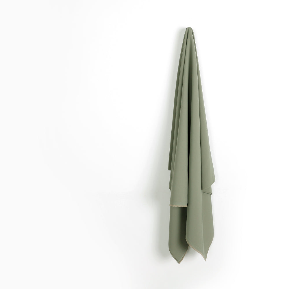 Triacetate / Poly Twill - Laurel Green