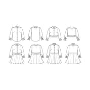 Papercut Pattern - Ashling Curve Blouse / Dress