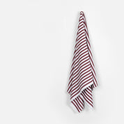 Big Candy Stripe Cotton Poplin - Chianti