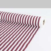 Big Candy Stripe Cotton Poplin - Chianti