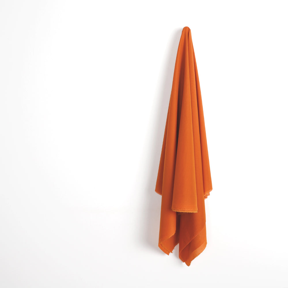 Sheer Stretch Silk / Nylon - Persimmon