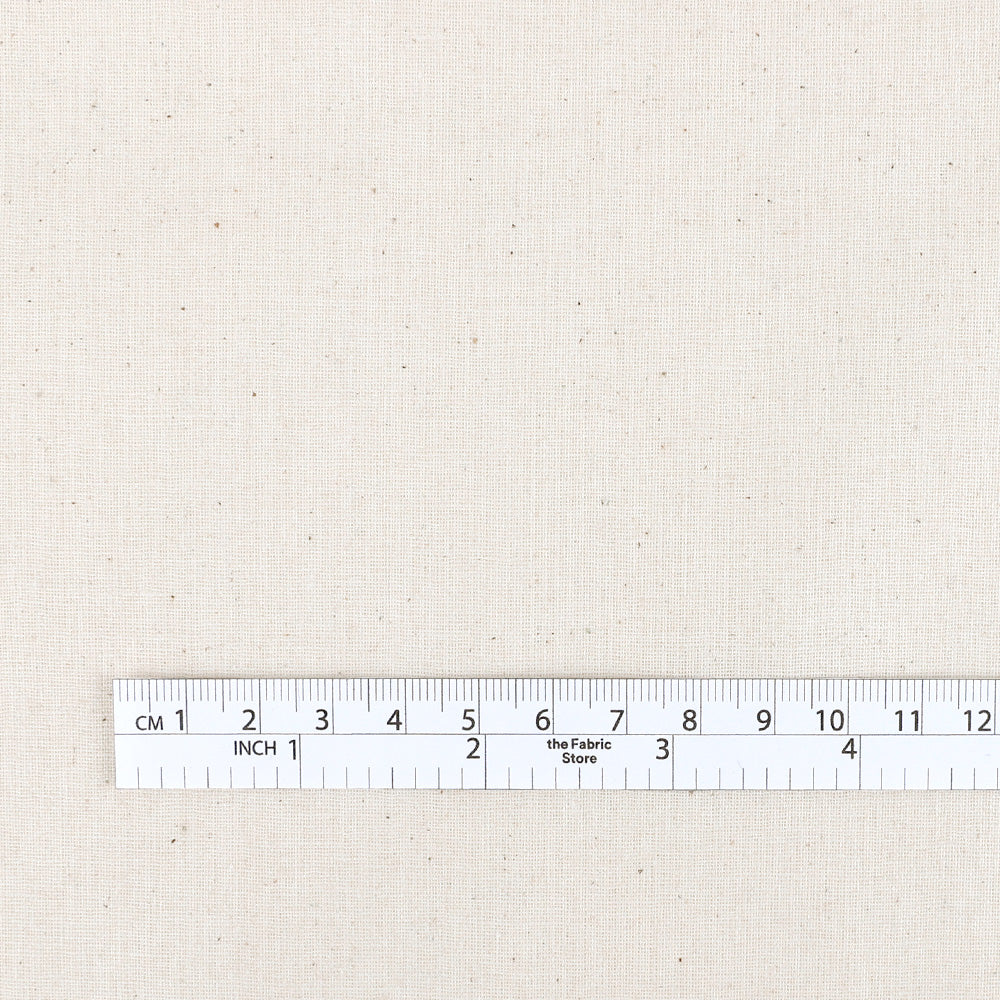 Unbleached Cotton Calico - Natural
