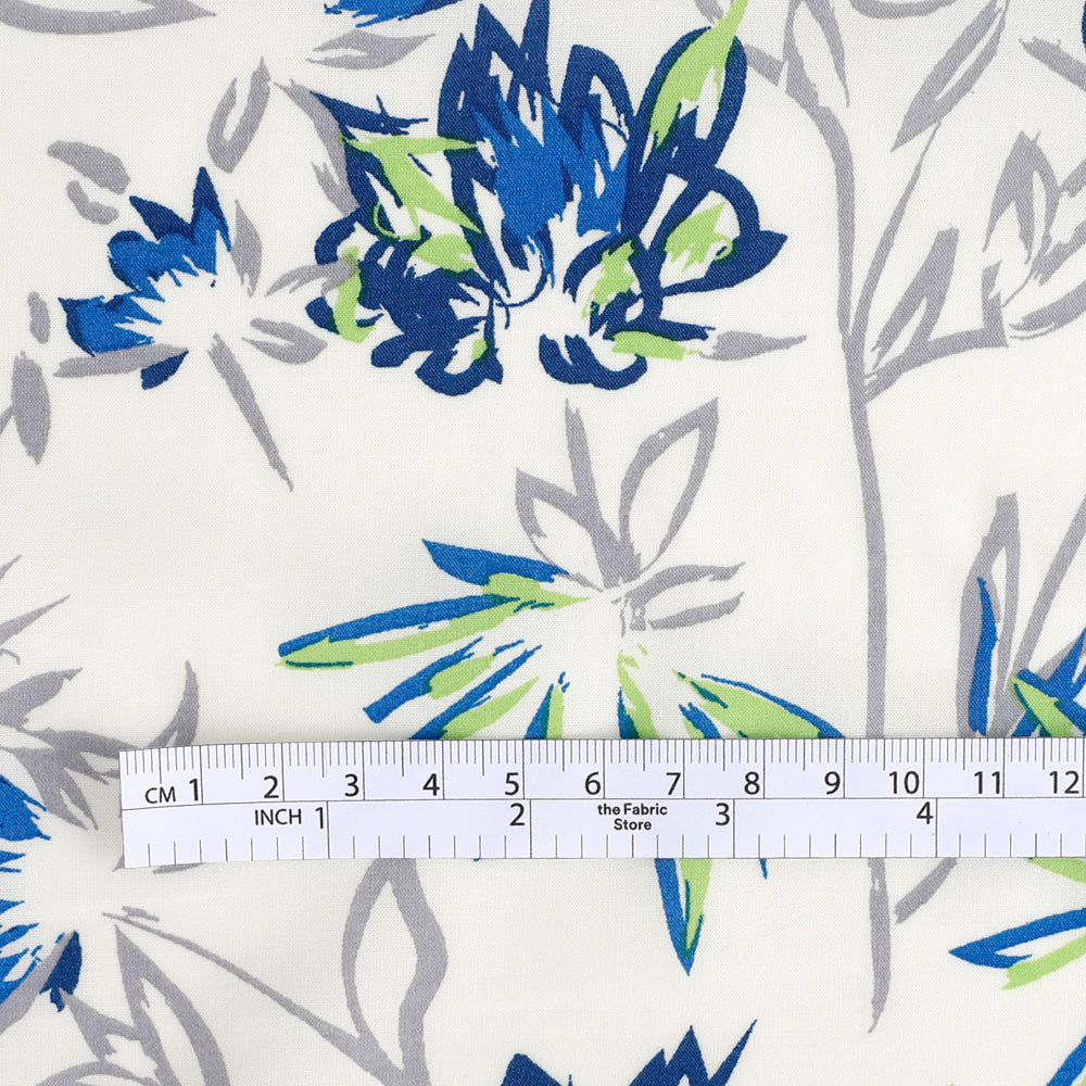 Alstroemeria Cotton / Rayon - Lime Mix