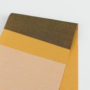 Cotton / Silk Wide Stripe Jacquard - Gold