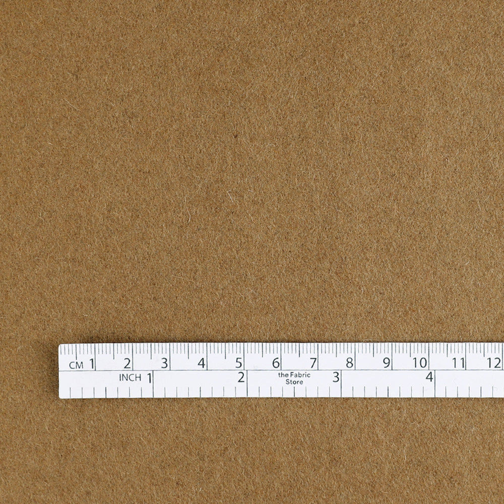 Wool Blend Melton - Malt