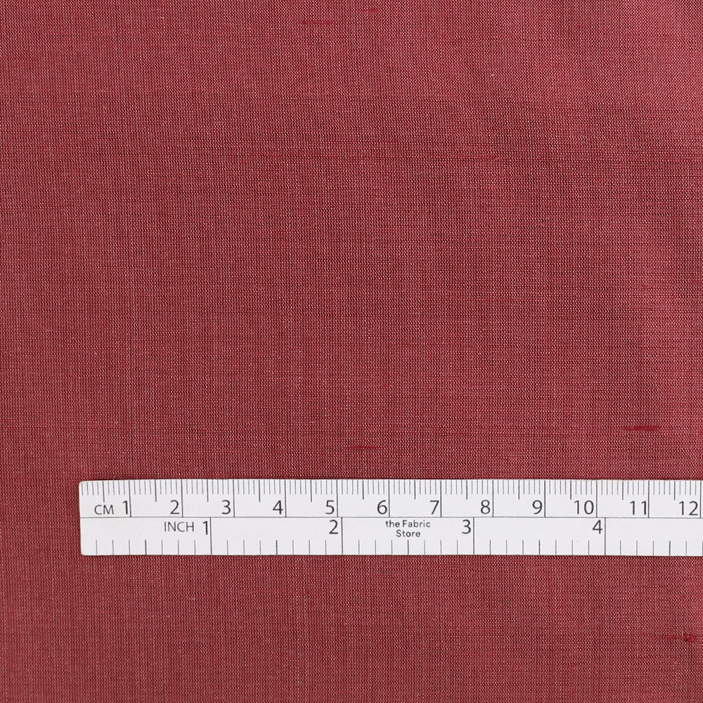 Eri Silk Dupion - Garnet