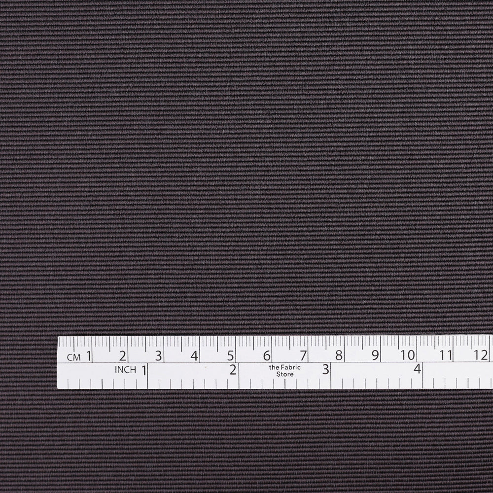 Stretch Silk / Cotton Ottoman - Shadow