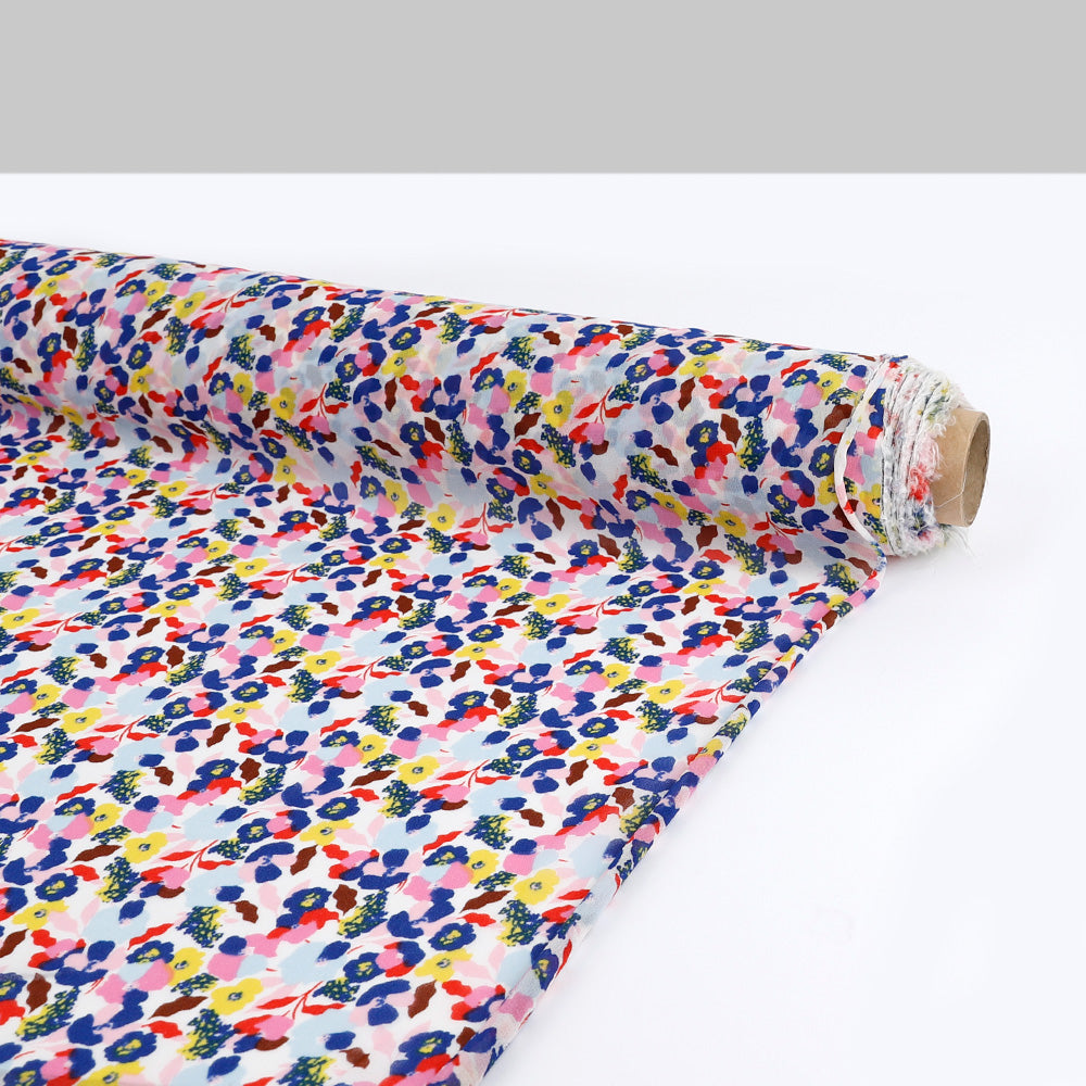 Festival Floral Viscose Georgette - Multi