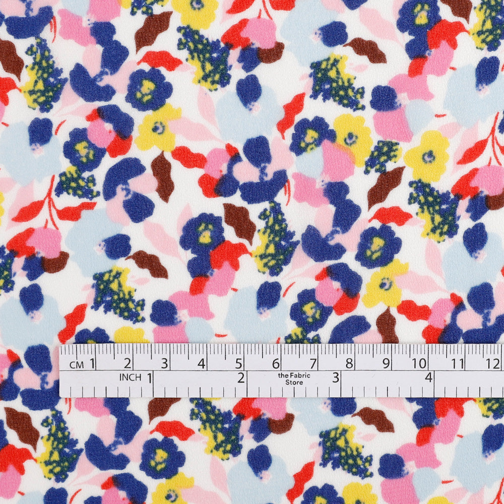 Festival Floral Viscose Georgette - Multi